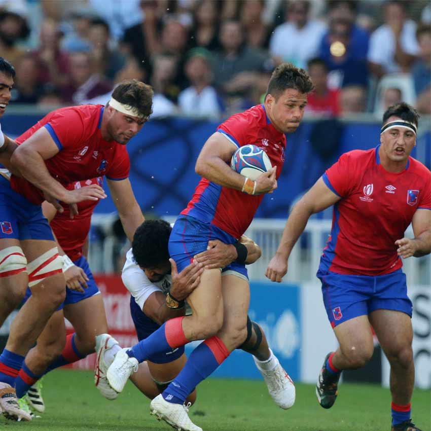 José Ignacio Larenas jugando un partido